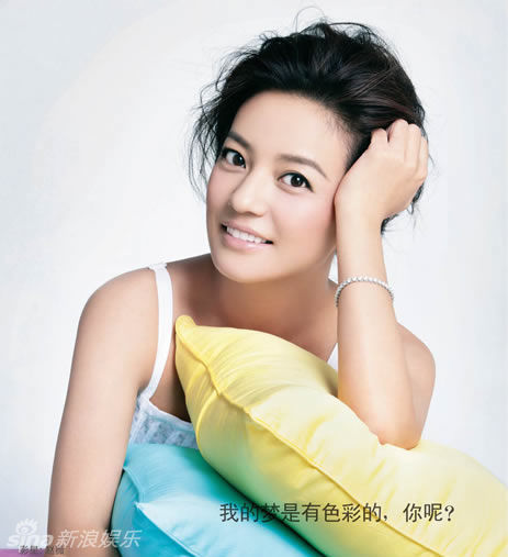 Новые фотографии Чжао Вэй в съемках рекламы 