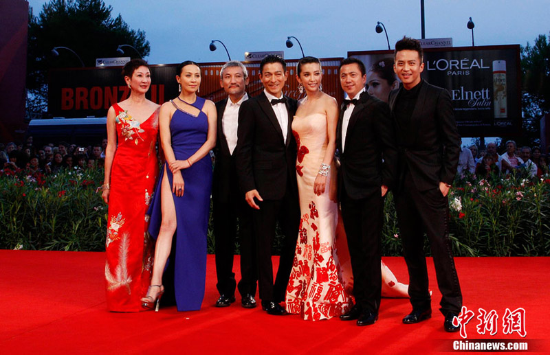 Китайские кинозвезды на Венецианском фестивале1