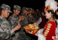 В Казахстан прибыл первый отряд воруженных сил Китая на учения «Мирная Миссия-2010»