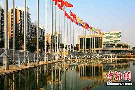 Городок Азиатских игр в городе Гуанчжоу ожидает гостей из разных стран