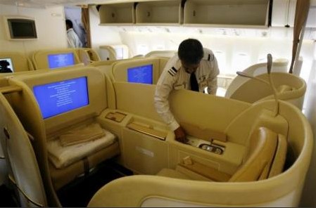 Роскошные каюты первого класса на рейсах разных стран 11