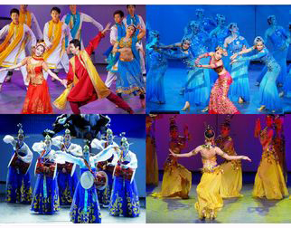 Блестящие выступления Китайского государственного ансамбля песни и танца «Восток» с колоритом разных стран мира в ЭКСПО-центре
