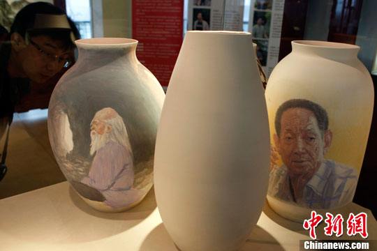 Портреты известного «отца гибридного риса» Юань Лунпина появились на керамических изделиях