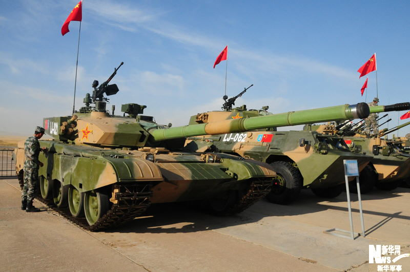 Техническое оборудование вооруженных сил Китая, Казахстана и России в учениях «Мирная миссия-2010»