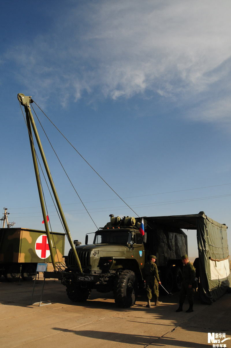 Техническое оборудование вооруженных сил Китая, Казахстана и России в учениях «Мирная миссия-2010»