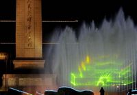На площади Тяньаньмэнь появились лазерно-водные ночные пейзажи