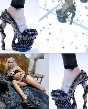 Удивительная обувь Леди Гага! 11