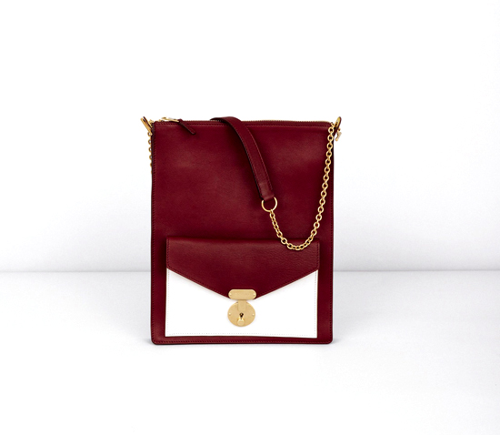Красные сумки классического стиля – прекрасные украшения для модниц 3