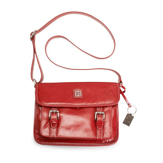 Красные сумки классического стиля – прекрасные украшения для модниц 5