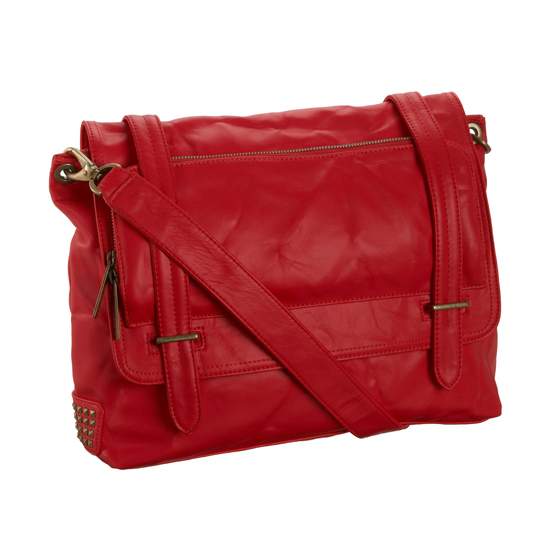 Красные сумки классического стиля – прекрасные украшения для модниц 6