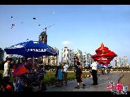 Площадь Усы в городе Циндао провинции Шаньдун