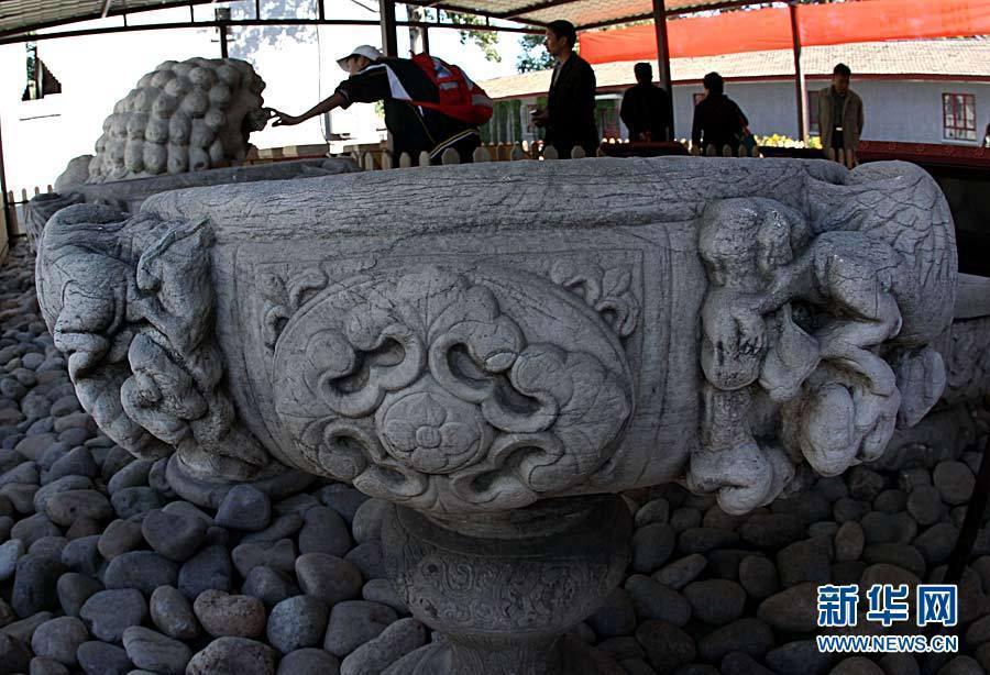 85 возвращенных в парк «Юаньминъюань» памятников культуры открыты для публики