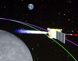 Китайский спутник 'Чанъэ-2' успешно вышел на орбиту Луны