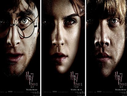 Постеры к фильму «Гарри Поттер и дары смерти»