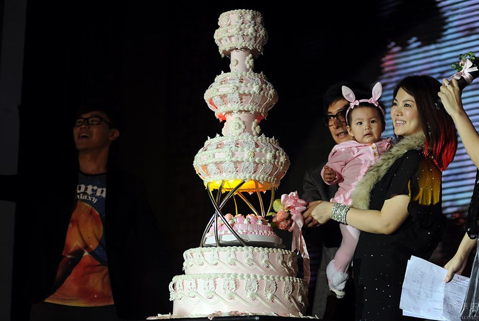 Ли Сян отпраздновала день рождения своей дочки 3