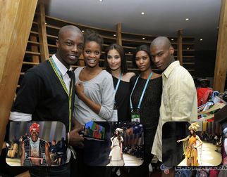 Шоу-показ одежды в Павильоне ЮАР в Парке павильонов ЭКСПО-2010