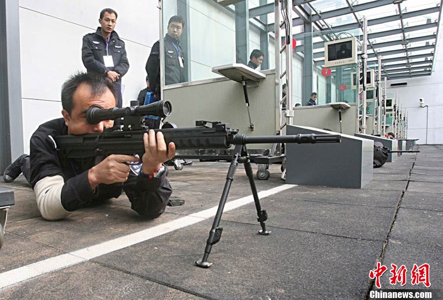 Замечательные фотографии с соревнований по стрельбе в органах общественной безопасности Китая