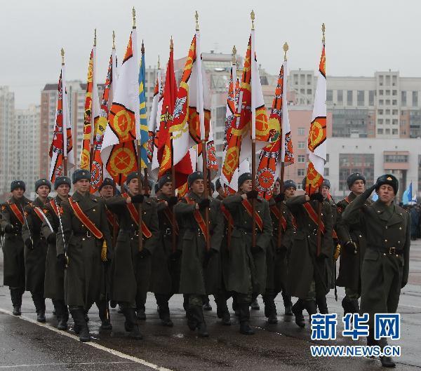 В Москве состоялась репетиция в честь 69-й годовщины военного парада на Красной площади