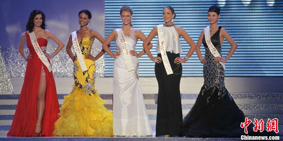 Девушка из США стала победительницей конкурса 'Мисс мира-2010'