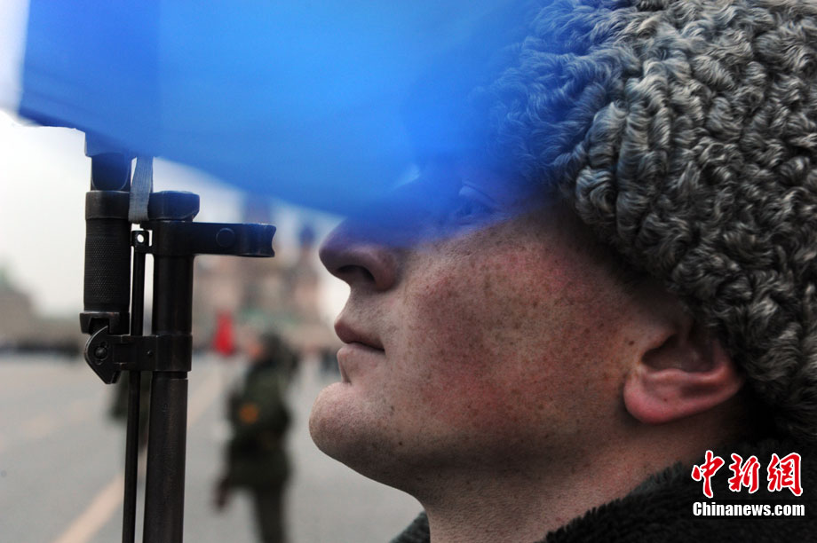 В Москве состоялась репетиция военного парада