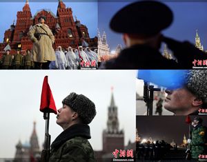 В Москве состоялась репетиция военного парада