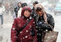 Зима пришла на север Китая
