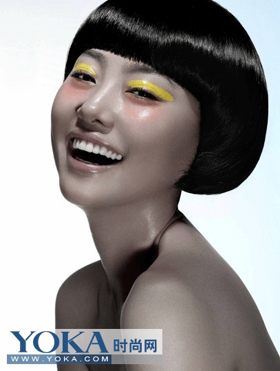 Стильный макияж от китайской студии «Дун Тянь» 