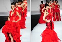 Красный цвет стал любимым для дизайнеров женского белья в этом сезоне