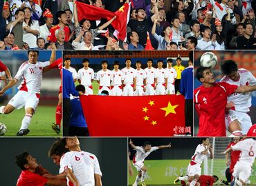 Китайская мужская сборная по футболу завоевала первую победу в футбольном матче в Азиатских играх в Гуанчжоу