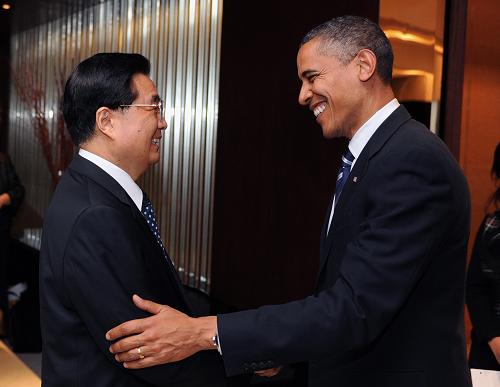 Ху Цзиньтао и Барак Обама провели встречу в Сеуле