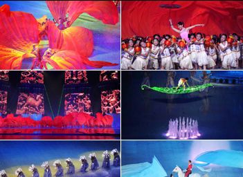 Прекрасные мгновения церемонии открытия Азиатских игр в Гуанчжоу0