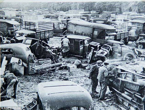 Старые снимки об эвакуации из Дюнкерка в объективах немецких солдат