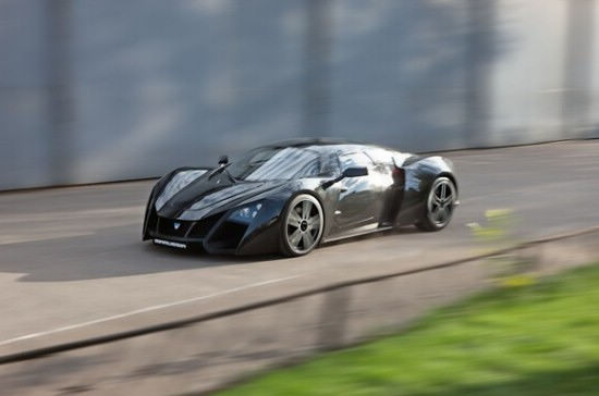 Тор-спортивный автомобиль «Marussia B2» России