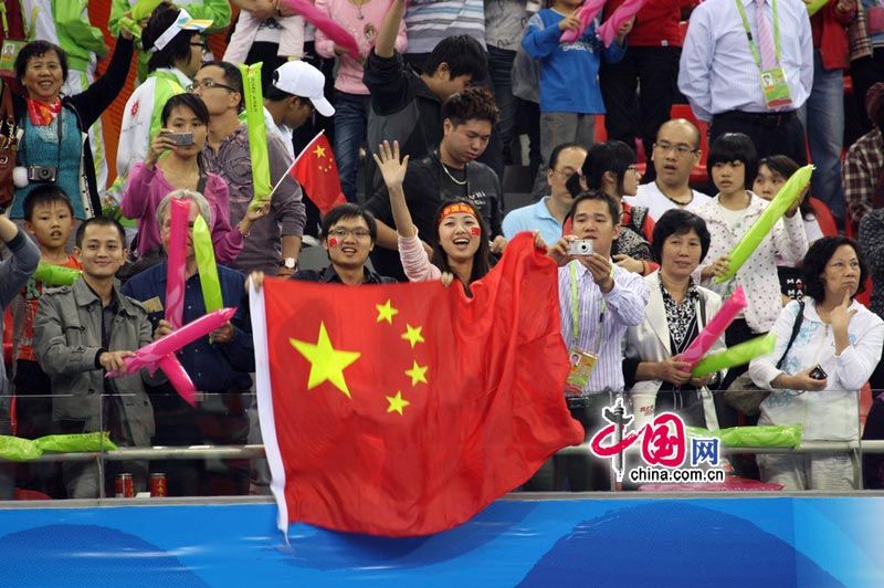 Китайская мужская команда по гимнастике десятый раз стала чемпионом в Азиатских играх 4