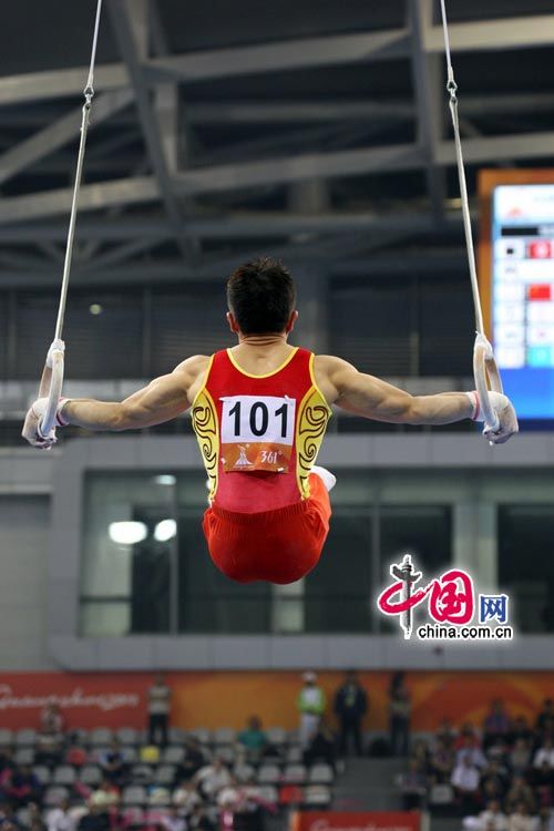 Китайская мужская команда по гимнастике десятый раз стала чемпионом в Азиатских играх 5