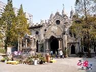 Единственный монастырь в Китае в стиле Мьянмы 