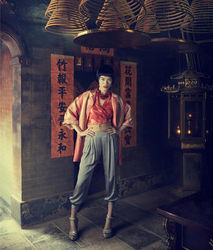 Супер-модель Ли Даньни в фотографиях на тему «Шелковый путь»