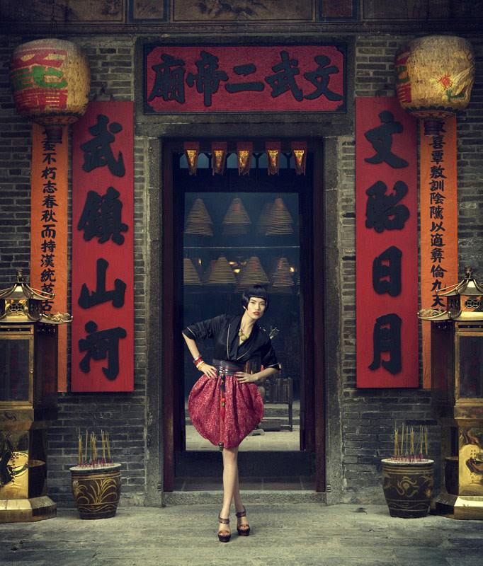 Супер-модель Ли Даньни в фотографиях на тему «Шелковый путь»