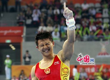 Симпатичные выражения лиц победителей в Азиатских играх в Гуанчжоу