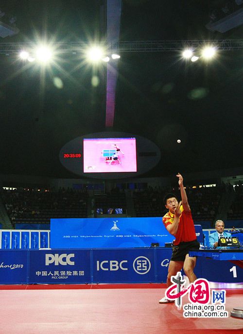 Мужская команда Китая по настольному теннису завоевала золотые медали на Азиатских играх10