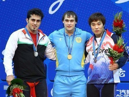Спортсмены из Казахстана завоевали две золотые медали в соревновании по тяжелой атлетике в Азиатских играх в Гуанчжоу 3