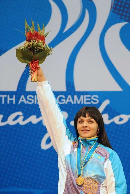 Спортсмены из Казахстана завоевали две золотые медали в соревновании по тяжелой атлетике в Азиатских играх в Гуанчжоу 7