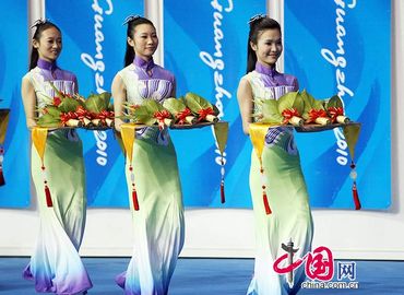 Красивые «Мисс Этикет» на Азиатских играх в Гуанчжоу