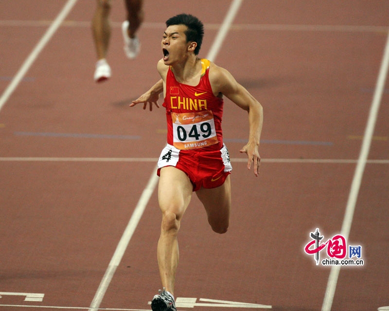 Лао И завоевал первую для Китая золотую медаль в соревновании по бегу на 100 метров в истории Азиатских игр 5