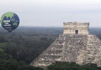 «Гринпис» призвал к охране окружающей среды в руинах майя Чичен-Ица в Мексике