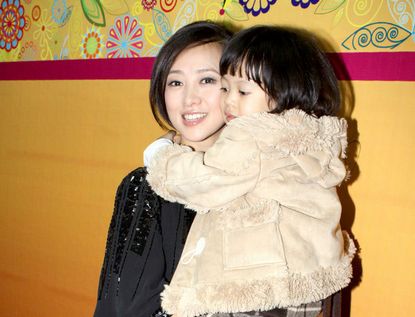 Фото: Вон Хун и ее красивая дочка