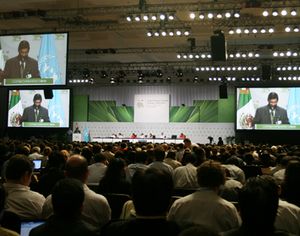 В Канкуне открылась 16-я конференция сторон Рамочной конвенции ООН об изменении климата