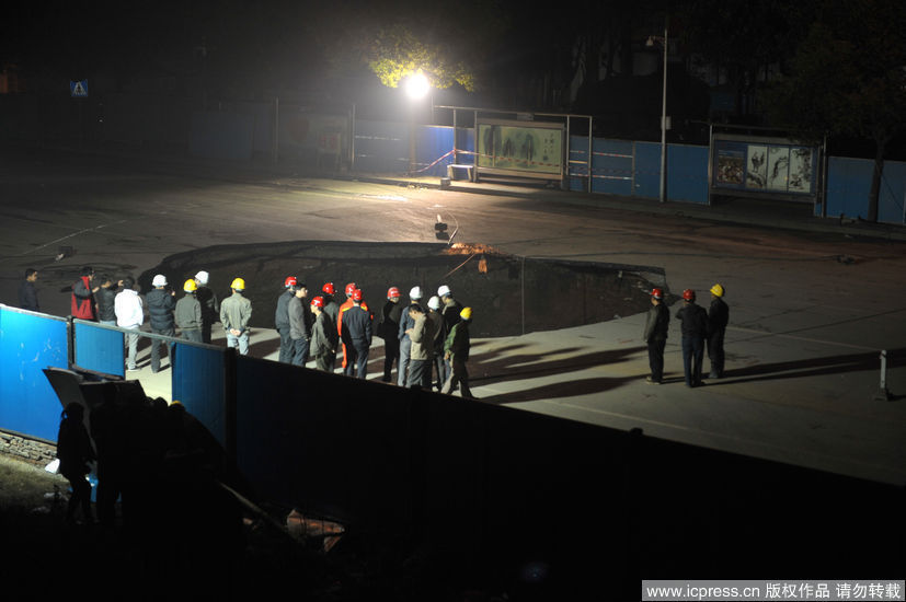 На участке туннеля в г. Чанша произошел обвал