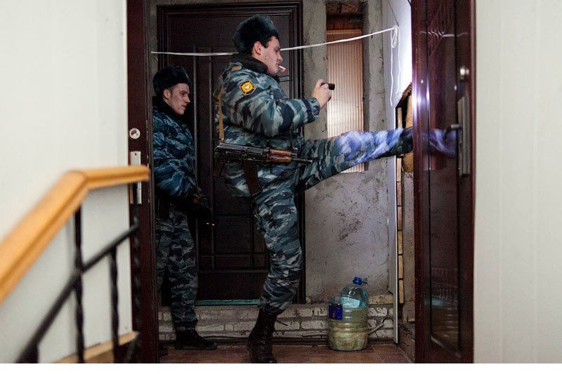 Российская миллиция грубо арестовала китайцев