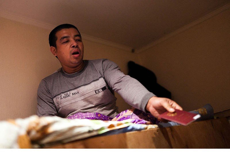 Российская миллиция грубо арестовала китайцев